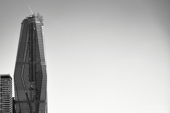 ToHa2 Tower Skyscraper Under Construction: tall skyscraper under construction with scaffolding - image from year 2026 #007