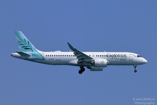 Cyprus_Airways_Airbus_A220-300_5B-DEC_Landing_Larnaca_Cyprus_Aviation_Photography_Canon_EOS_R5_Mark_II_2026_003.JPG
