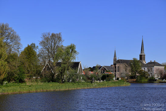 The village of Ilpendam in Noord Holland with traditional buildings and a quiet Dutch village - image from year 2026 #002