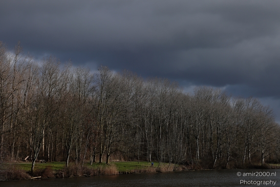 A cloudy scenery in Spaarnwoude Park, Halfweg Netherlands. image from year 2026 #6