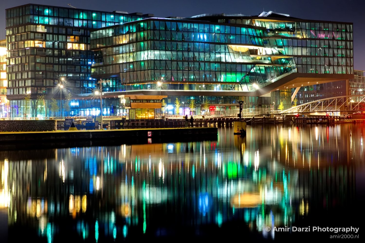 Night Amsterdam centrum canals cityscape long exposure Netherlands in Amsterdam Netherlands Photo 28