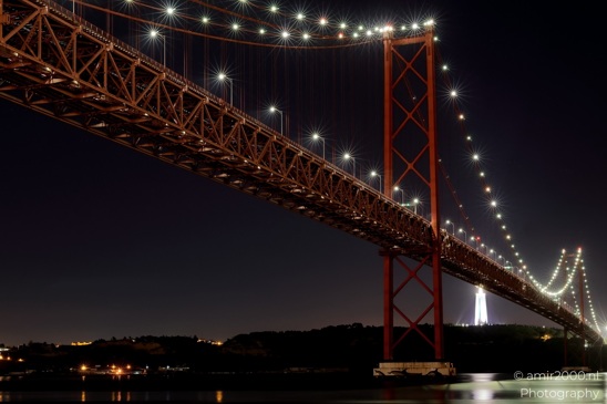 Ponte 25 De Abril Bridge Lisbon Portugal Night Photography Canon EOS R5 Mark II 2025 009
